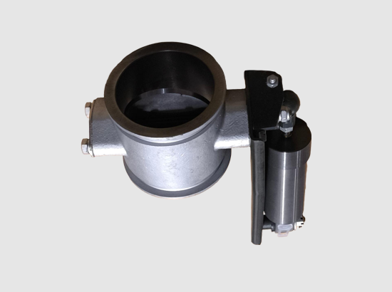 Exhaust brake butterfly valve