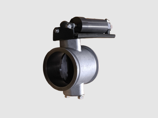 Exhaust brake butterfly valve