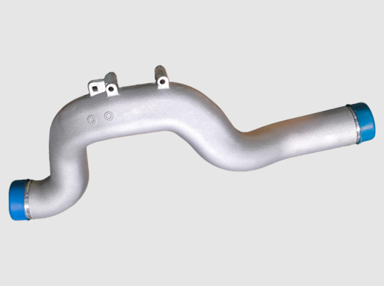 Intercooler front intake pipe